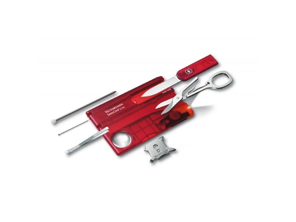 VICTORINOX Victorinox SwissCard Lite Rubino