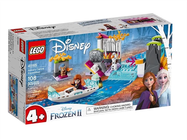 LEGO Lego disney, spedizione sulla canoa di anna 41165