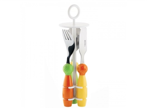 FRATELLI GUZZINI S.P.A. Billo, Set 3 Posatine Bimbi
