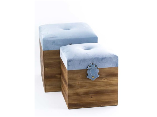 BAULI MATROPOLI 2PZ LEGNO POLIESTERE