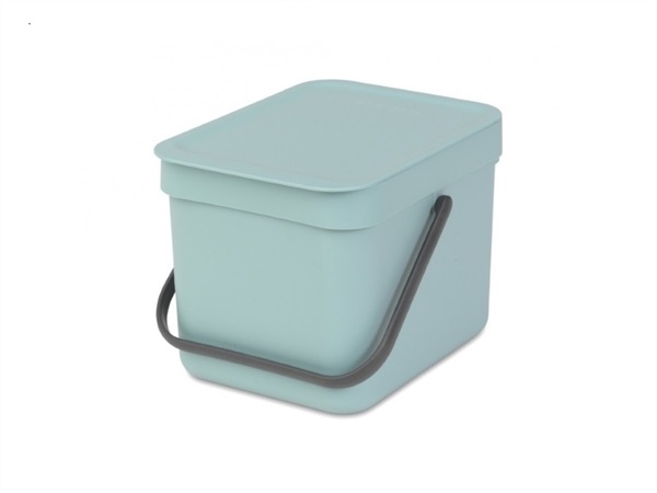 BRABANTIA Pattumiera sort & go - 6 lt - mint