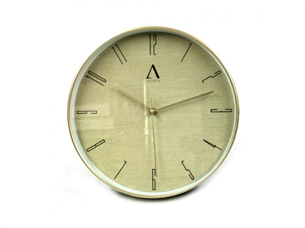 ANDREA HOUSE Orologio da parete Oro