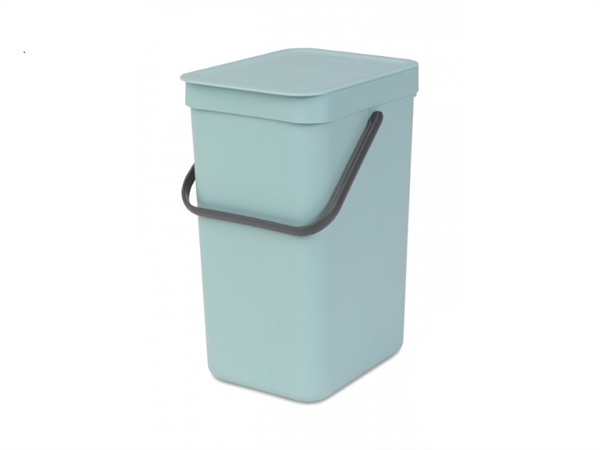 BRABANTIA sort & go Pattumiera - 12 lt - mint