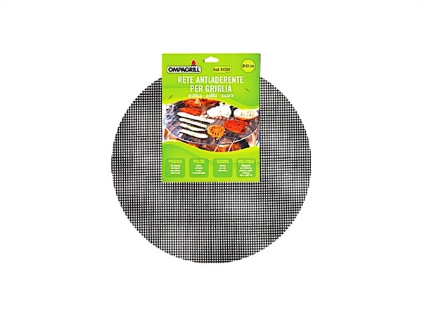 OMPAGRILL RETE ANTIADERENTE PER GRIGLIA/PIASTRA 42X36 CM