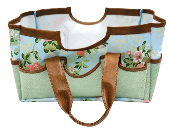 COUNTRY STYLE Borsa porta attrezzi fantasia floreale