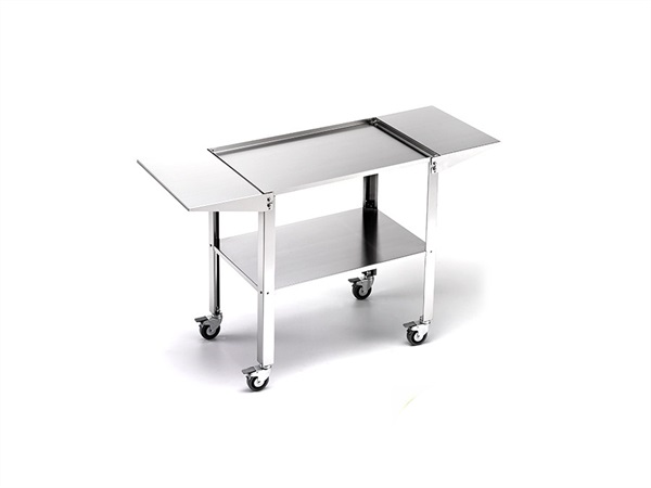 OMPAGRILL CARRELLO PRO INOX GRANDE OMPAGRILL PORTA PLANCIA/PIASTRA
