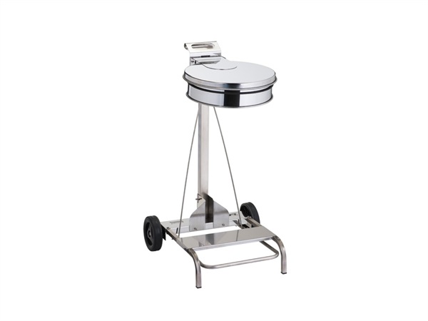 MEDIAL INTERNATIONAL SRL Portasacco mobile con coperchio e pedale