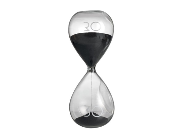 MASCAGNI Clessidra Thirty 30 minuti nera