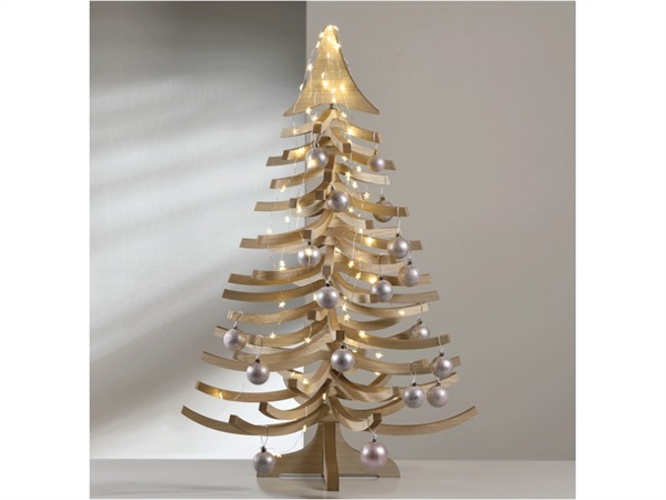 ALBERO DI NATALE IN LEGNO