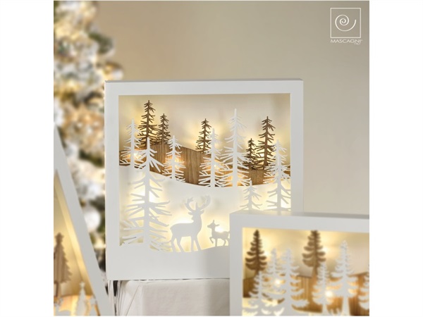 MASCAGNI Decorazione led 30x30 cm