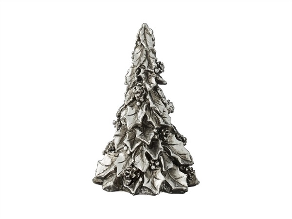 LENE BJERRE DENMARK Albero di Natale Serafina, Lene Bjerre, color argento antico, 20 cm