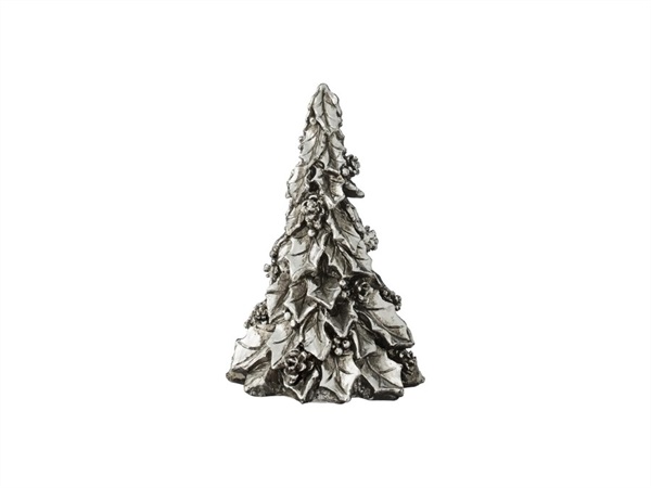 LENE BJERRE DENMARK Albero di Natale Serafina, Lene Bjerre, color argento antico, 15 cm