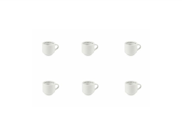 VILLA D'ESTE HOME TIVOLI Caffeomanzia Set 6 tazzine