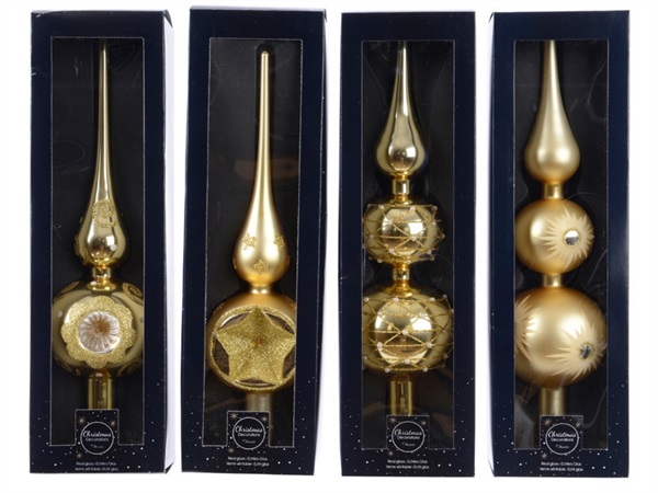 KAEMINGK Puntale oro, assortito, 31x8 cm