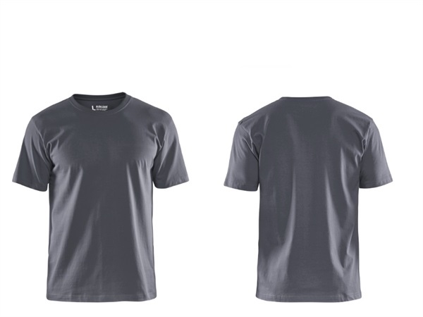 BLÅKLÄDER ITALIA SRL T-SHIRT UOMO 3300 1030 BLÅKLÄDER IN COTONE 100% GRIGIO