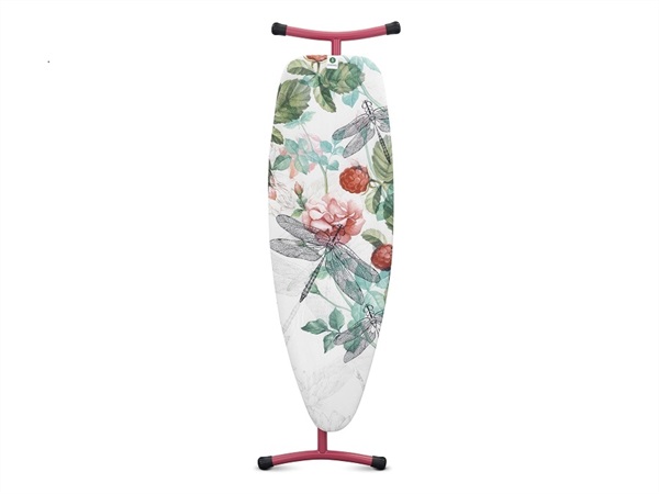 BRABANTIA Asse da stiro con poggiaferro in silicone BRABANTIA 135x45 cm RASPBERRY