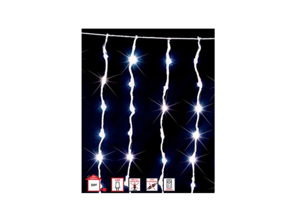 FIRMO BATTISTA E FIGLI Tenda led 2x2 blu nevicata