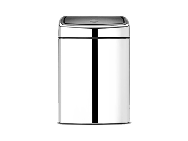 BRABANTIA TOUCH BIN pattumiera 10 litri - Brilliant Steel