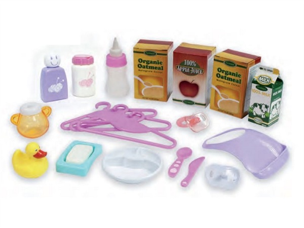 JC TOYS Accessori bambola, 20 pezzi