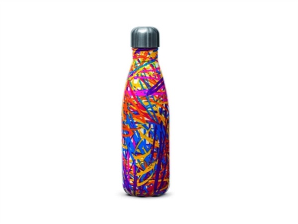 WD LIFESTYLE Bottiglia termica, school edition, scarabocchio