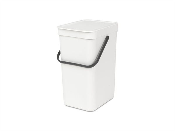 BRABANTIA Pattumiera sort & go - 12 lt - white