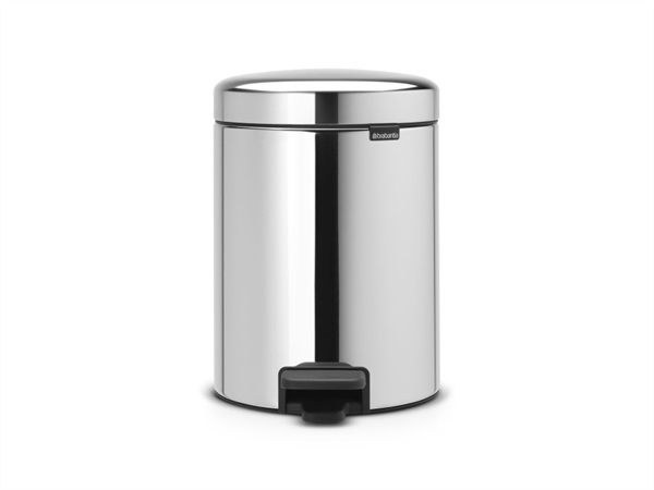 BRABANTIA PATTUMIERA A PEDALE NEW ICON BRILLIANT STEEL
