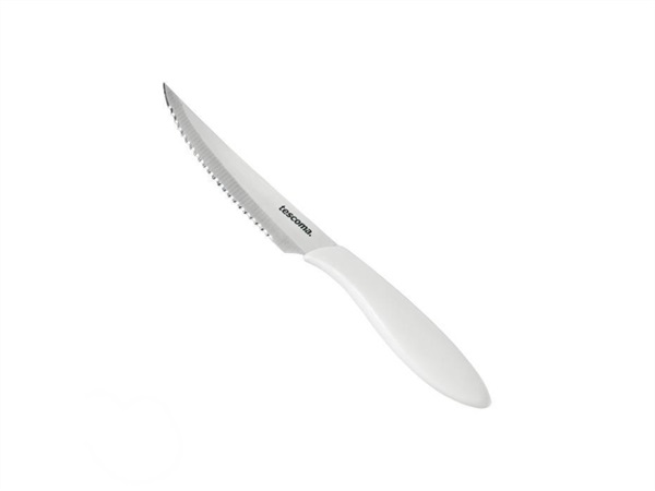 TESCOMA COLTELLO BISTECCA BIANCO, 12 cm, set 6 pezzi