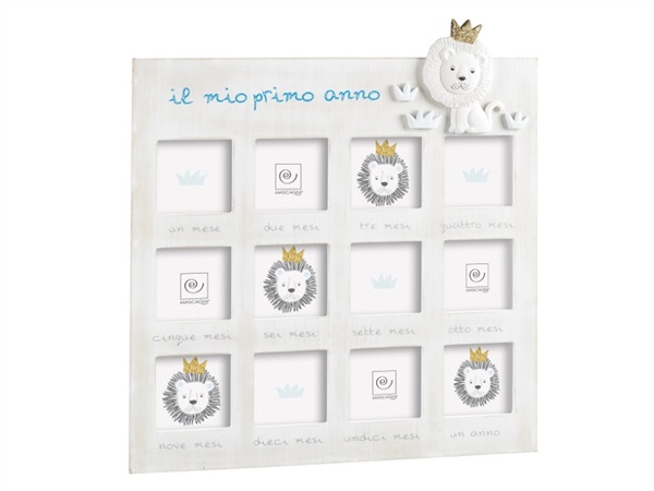 MASCAGNI Cornice multipla-color celeste