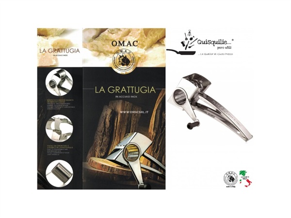 O.M.A.C. SRL Grattuggia manuale in acciaio