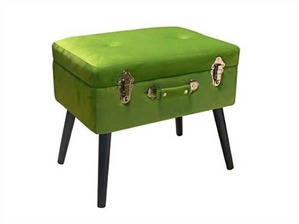 TRADING GROUP Bauletto velvet verde