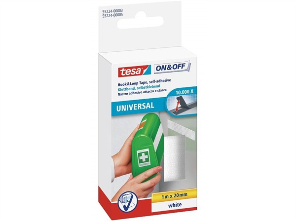 TESA On & off nastro autoadesivo universale