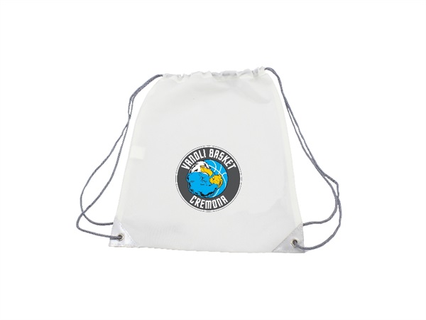 VANOLI BASKET ZAINO SACCA BIANCO