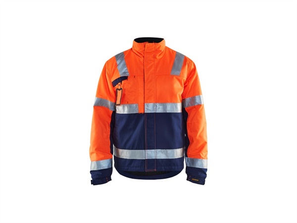 BLÅKLÄDER ITALIA SRL GIACCA INVERNALE HIGH VIS arancio/blu marino
