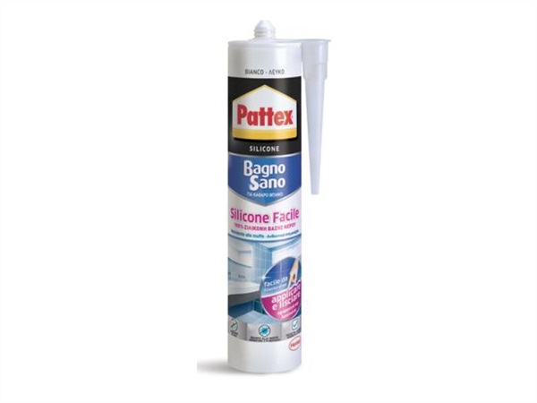 PATTEX PATTEX Bagno Sano Silicone Facile Bianco 300ml