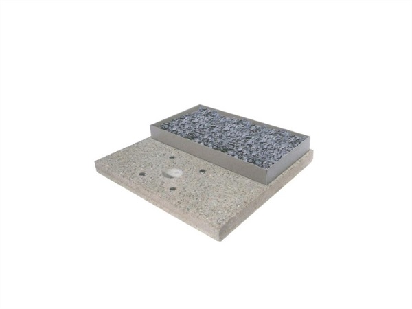 BEL FER Base in graniglia di cemento con contenitore 42/bse/5