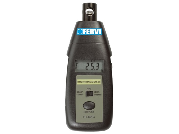 FERVI SPA Misuratore digitale di temperature e umidità ambiente t057