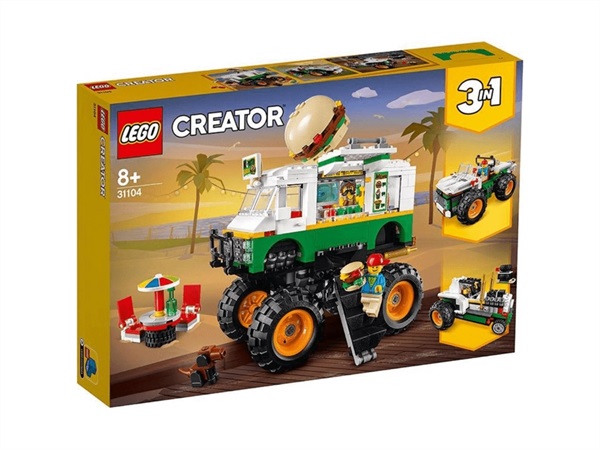 LEGO LEGO Creator - Monster Truck degli Hamburger 31104