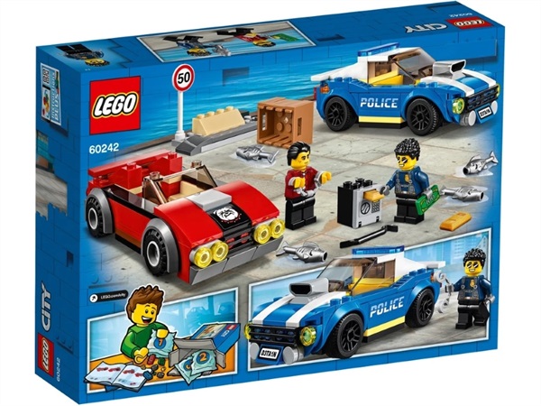 LEGO Lego City - Arresto su strada della polizia 60242