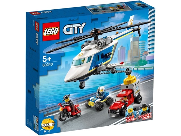 LEGO Lego City - Inseguimento sull'elicottero della polizia 60243
