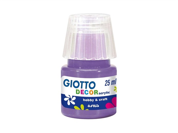 FILA Giotto decor, tempera acrilica, violetto 25 ml