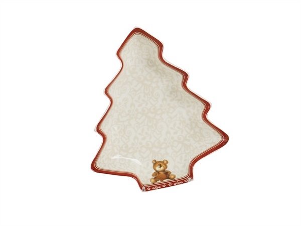 BRANDANI GIFT GROUP S.A.S. ANTIPASTIERA ALBERO ABBRACCI ORSETTO IN NEW BONE CHINA