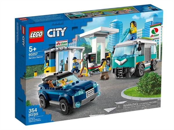 LEGO Lego city, stazione di servizio 60257