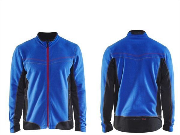 BLÅKLÄDER ITALIA SRL Giacca in MICROPILE 4997 8599 blåkläder blu fiordaliso/nero
