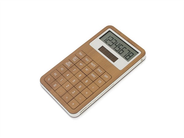 LEXON Calcolatrice Safe Bamboo