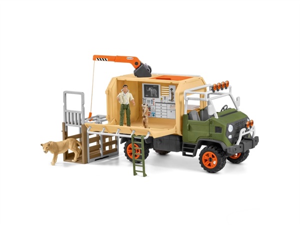 SCHLEICH Camion soccorso animali