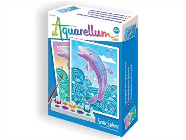 SENTOSPHERE Aquarellum mini, delfini