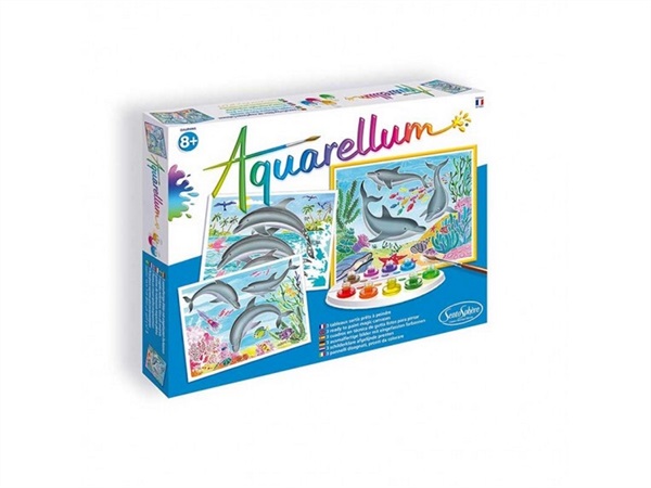 SENTOSPHERE Aquarellum, delfini
