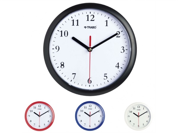 TRABO OROLOGIO A PARETE SIMPLY CM 19