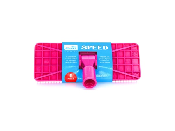 BLU DIMORA SPAZZETTONE PLASTICA SNODABILE "SPEED"