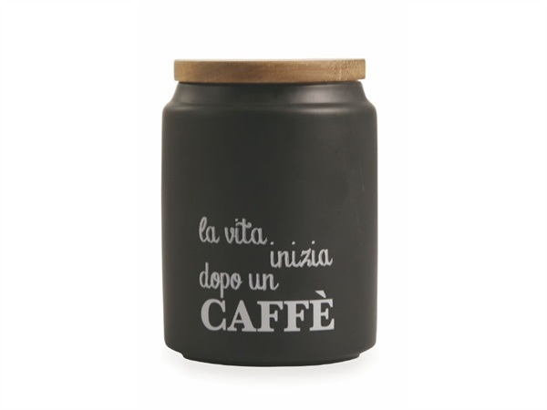 VILLA D'ESTE HOME TIVOLI Barattolo caffè con coperchio bamboo